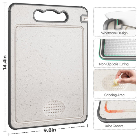Lozovin cutting board dishwasher-safe design enables convenient cleaning after cooking