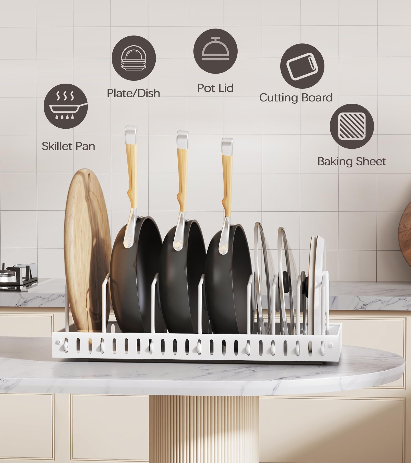 Lozovin easy tool-free installation saves time during setup.