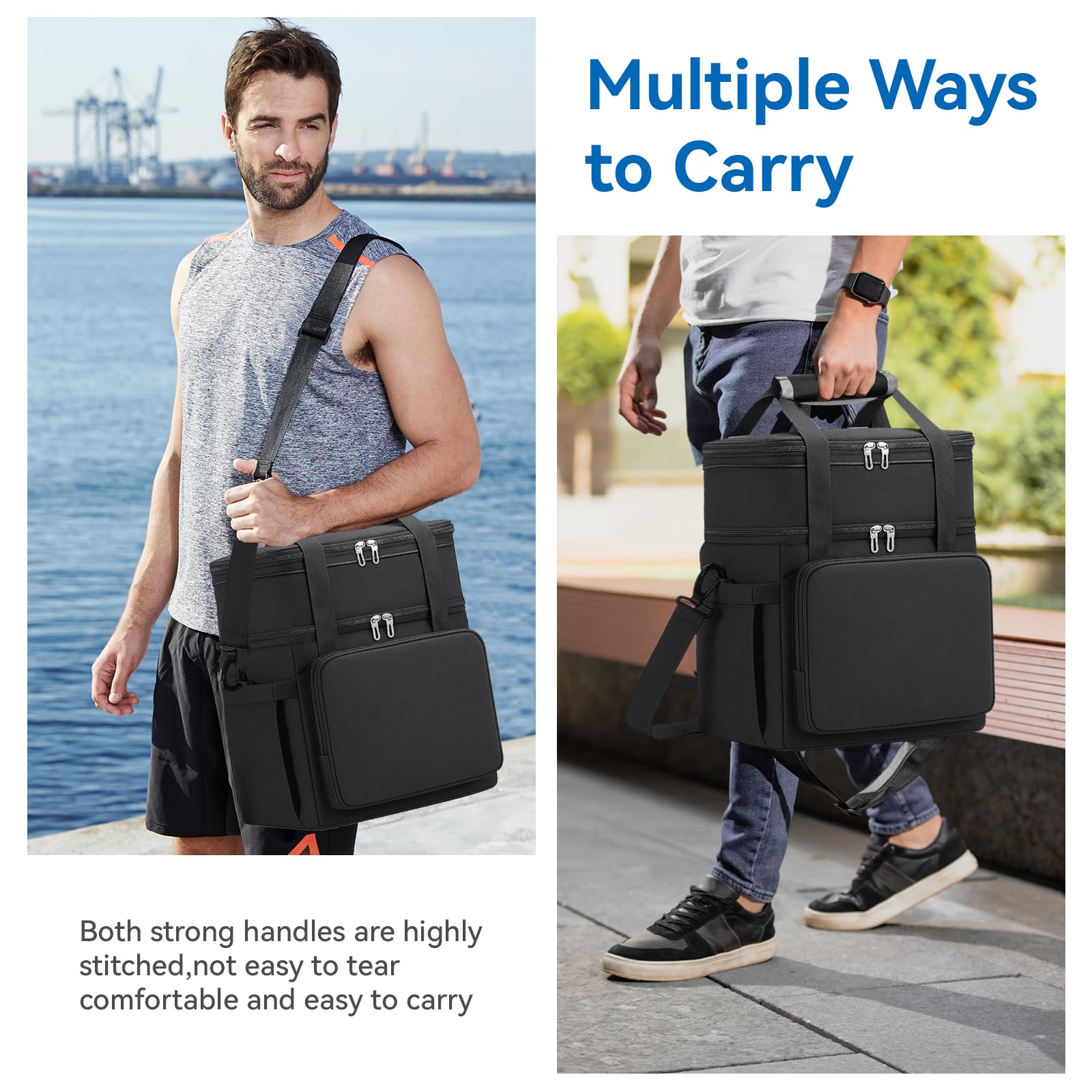 LRCXL top-compartment expansion for extra dry foods and snacks.