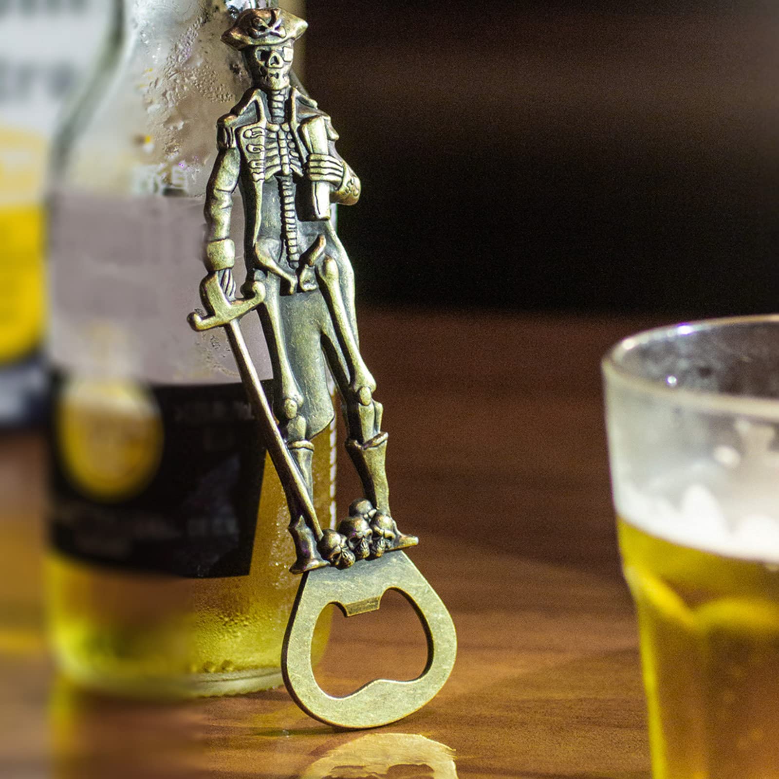 LSJ ORIGINAL compact five-inch bottle opener fits pockets for on-the-go entertaining.