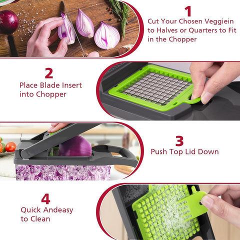 LSLCQW kitchen gadget makes everyday veggie prep simpler