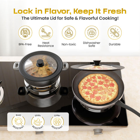 LSR LORESO BPA-free dishwasher-safe lid for easy cleanup
