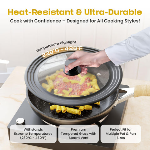 LSR LORESO dishwasher-safe lid makes cleanup quick and easy.