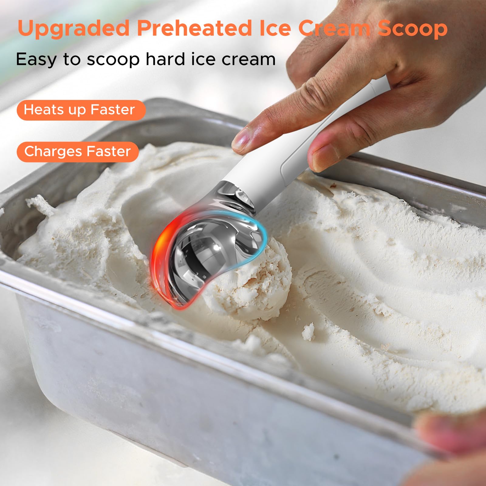 LT LAUDTEC automatic heating function activated for easy dessert prep.