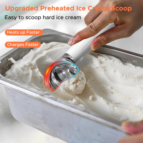 LT LAUDTEC automatic heating function activated for easy dessert prep.
