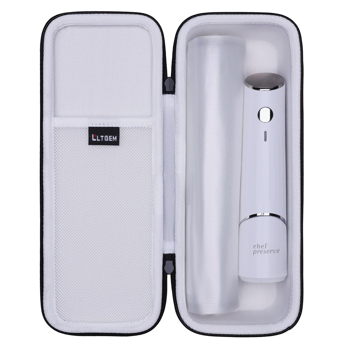 LTGEM case for Chef Preserve sealer fits snugly for travel protection