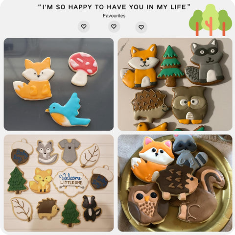 LUBTOSMN bird cookie cutter adds whimsy to cookies and fondant work.
