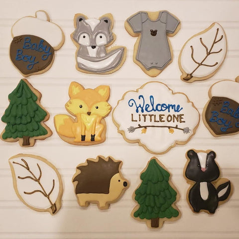 LUBTOSMN woodland cookie cutters spark party ideas for celebrations.