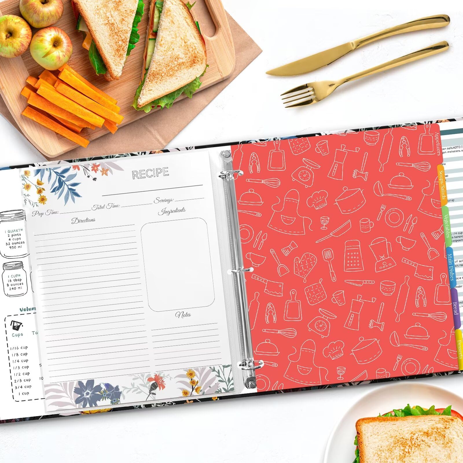 LuBudingJoy color dividers in a 12-pack help organize by category.
