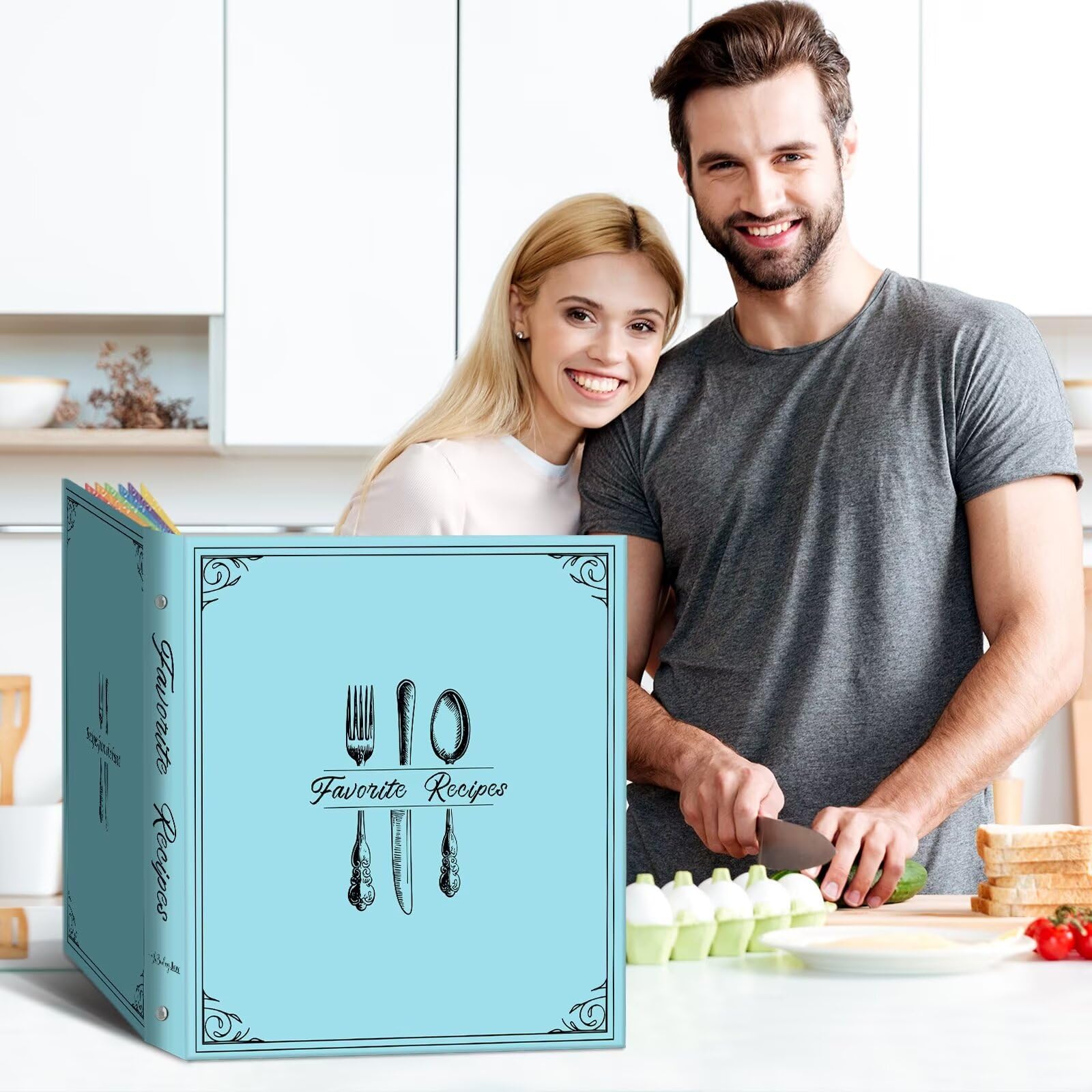LuBudingJoy elegant giftable binder suits both kitchen use and gifting.
