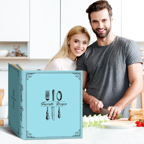 LuBudingJoy elegant giftable binder suits both kitchen use and gifting.