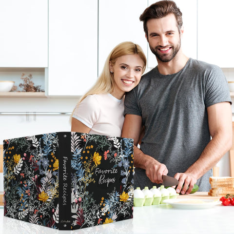 LuBudingJoy gift-ready recipe binder enhances kitchen decor.