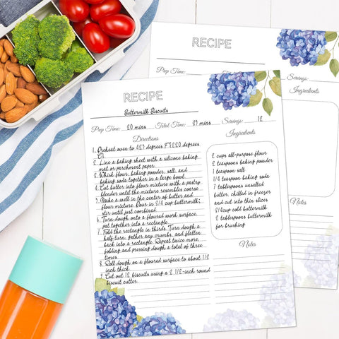 LuBudingJoy 12-color dividers organize recipes by category for quick browsing.