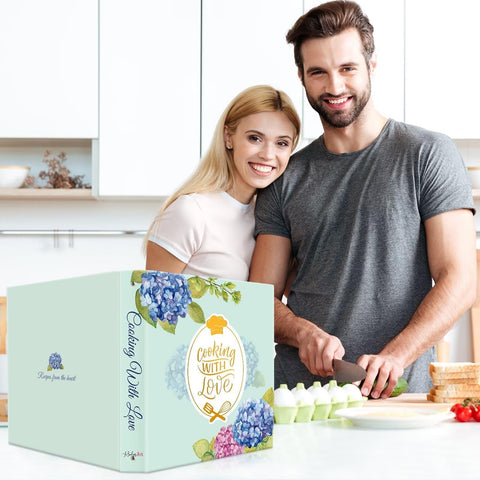 LuBudingJoy giftable recipe binder brightens kitchens and makes a thoughtful present.