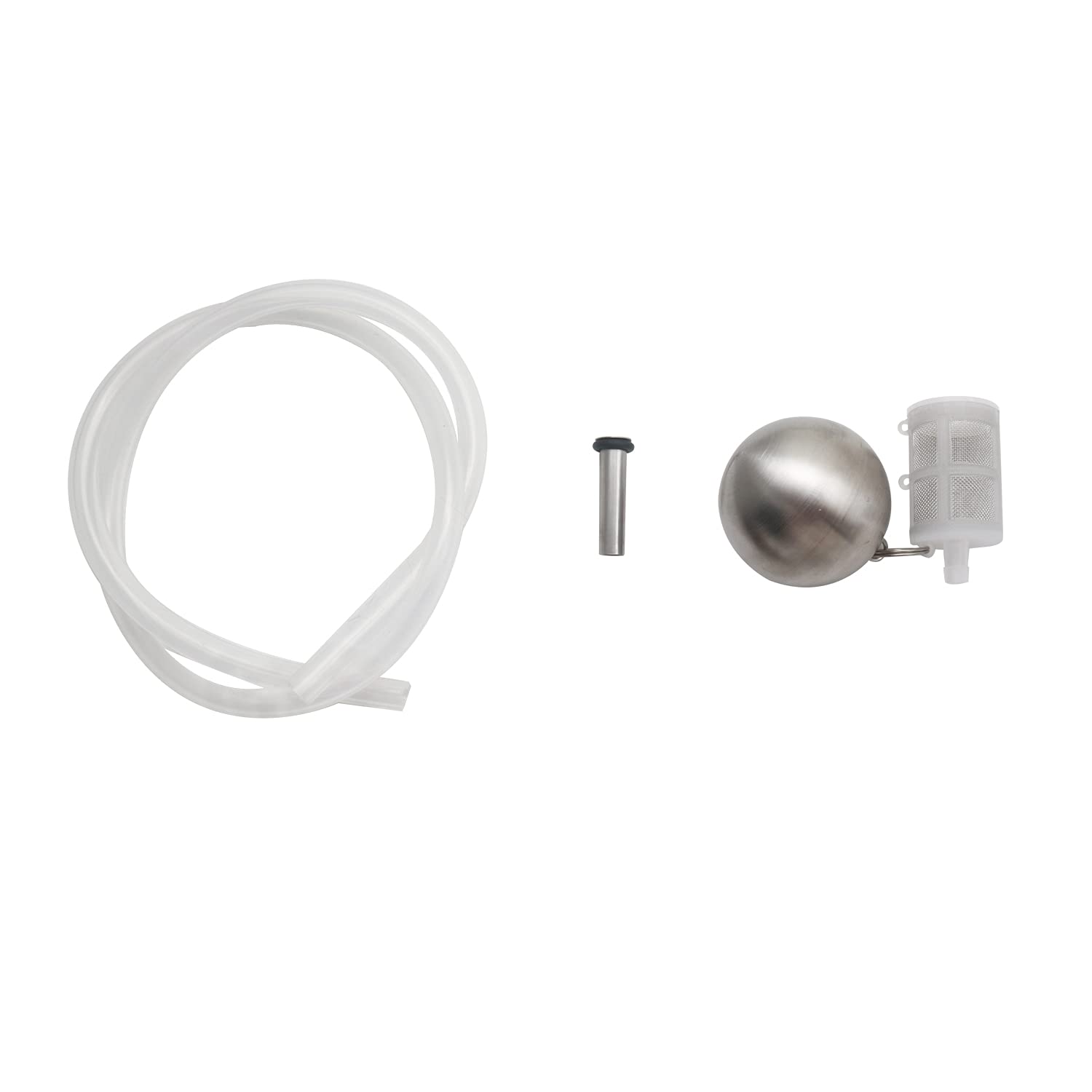 LucaSng 304 stainless steel dip tube body resists corrosion for repeat brewing.