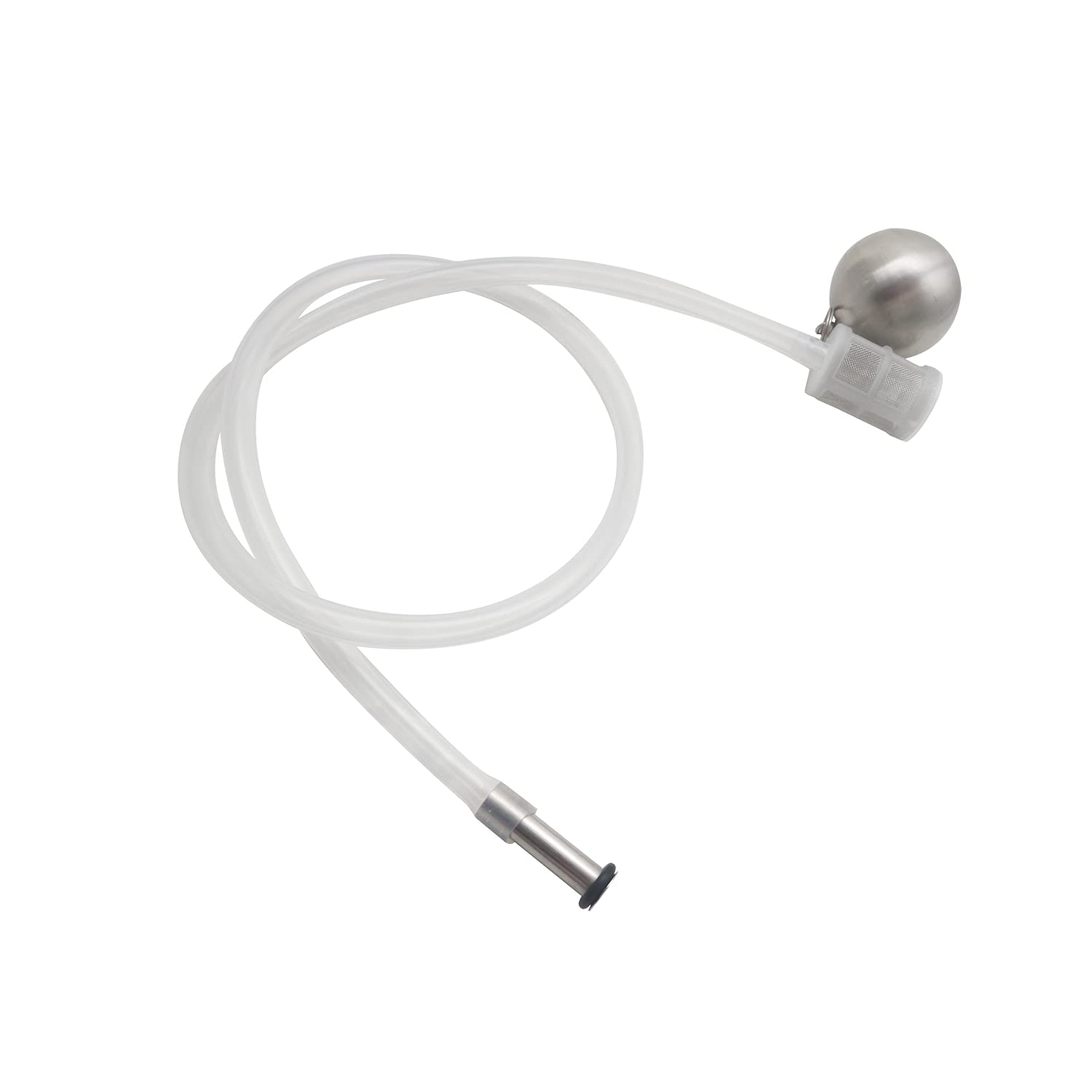 LucaSng 80cm silicone dip tube delivers smooth top pours.