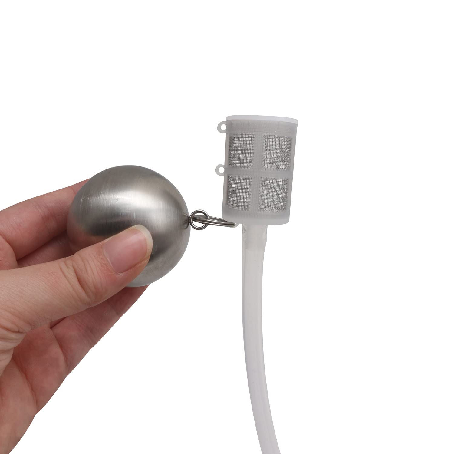 LucaSng dip tube 5-16in connection fits faucets and sampling valves.