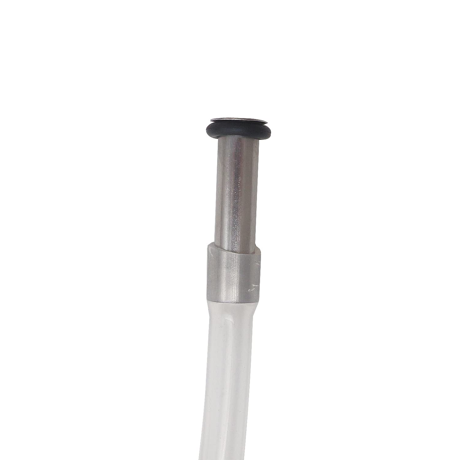 LucaSng FermZilla floating dip tube keeps beer drawn from the top.