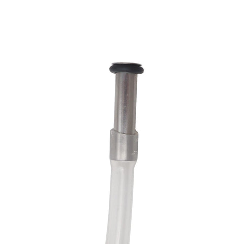 LucaSng FermZilla floating dip tube keeps beer drawn from the top.