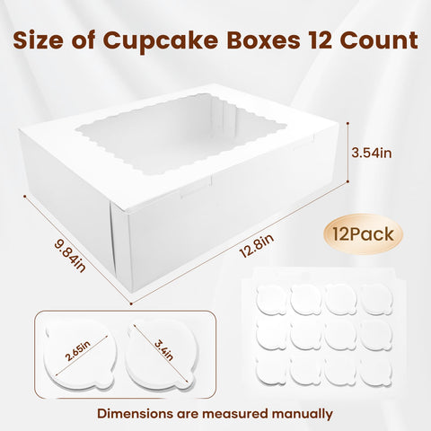 Luck.WH removable inserts illustrate flexible space for different cupcake sizes.