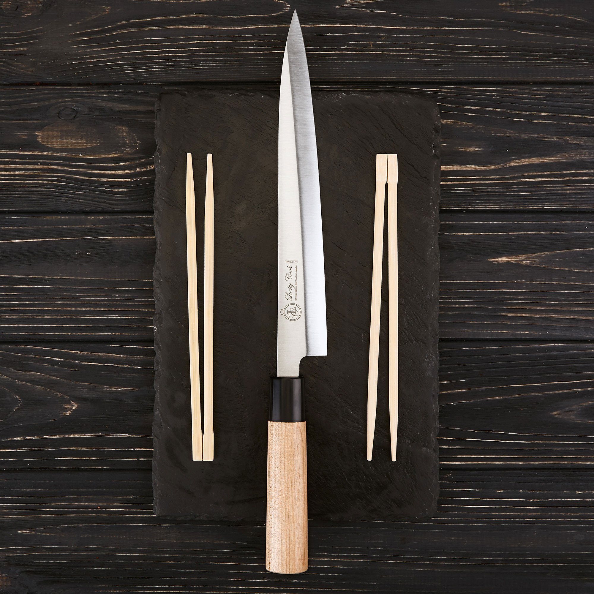Lucky Cook balanced lightweight design supports precise control in busy kitchens.