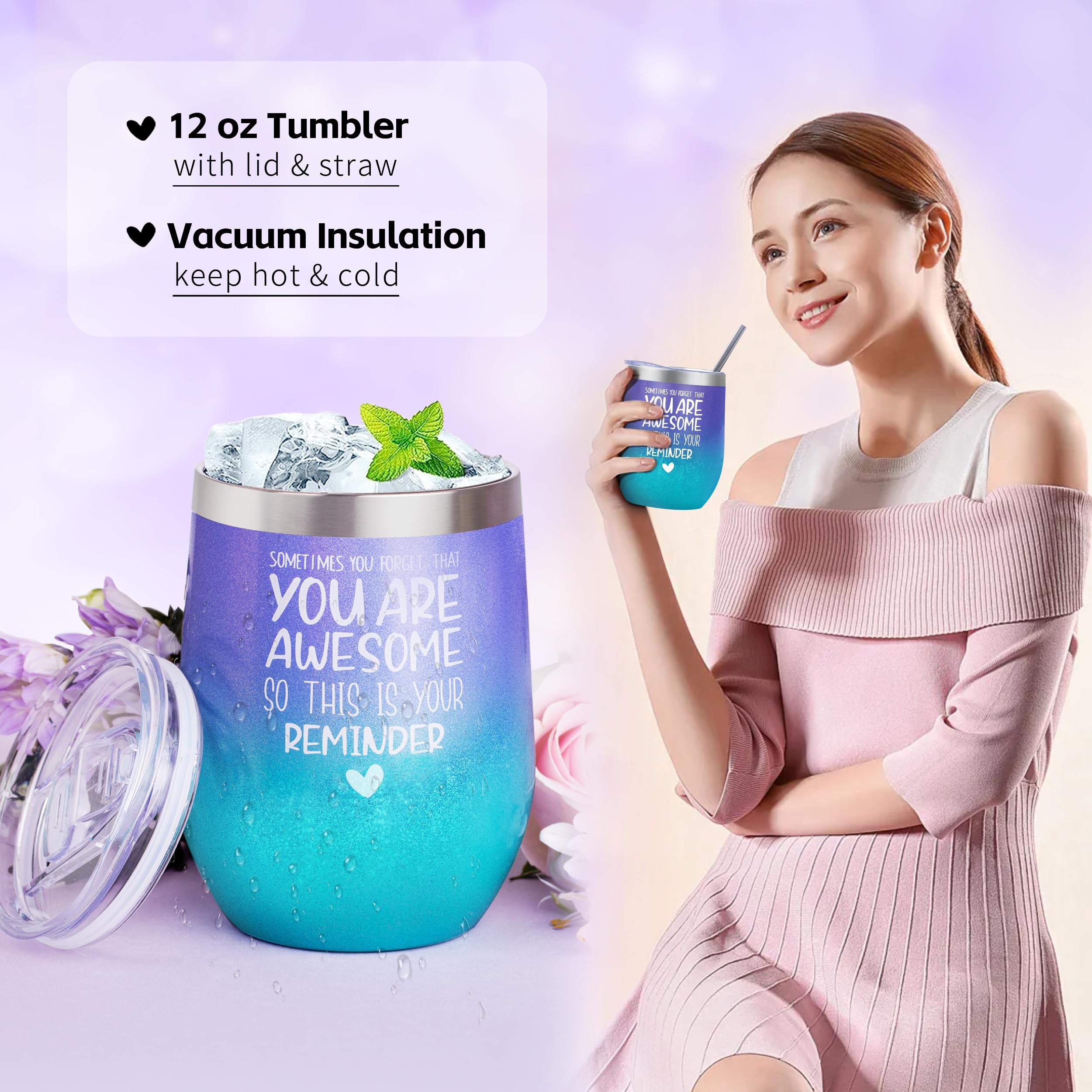 Lucotiya lavender-scented candle creates a calming ambiance at home.