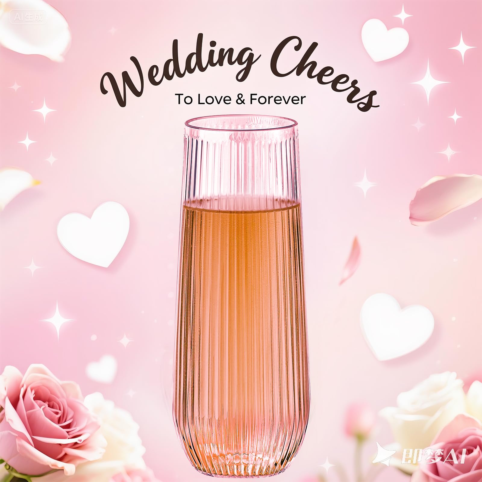 Lueumxc unbreakable BPA-free PET glasses ensure safe outdoor celebrations