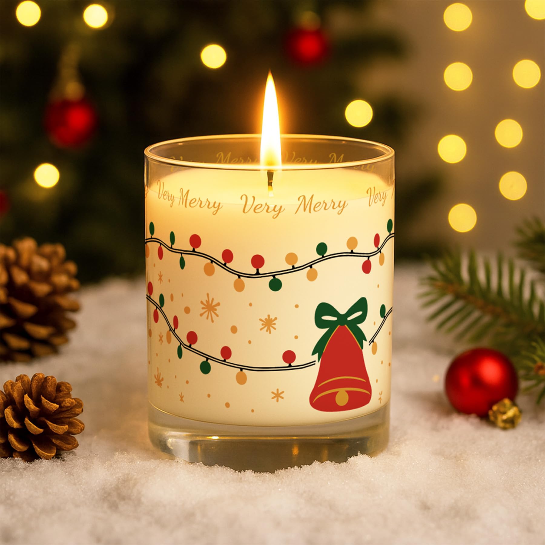 LUICONMO Christmas shower steamer releases a refreshing scent during shower.