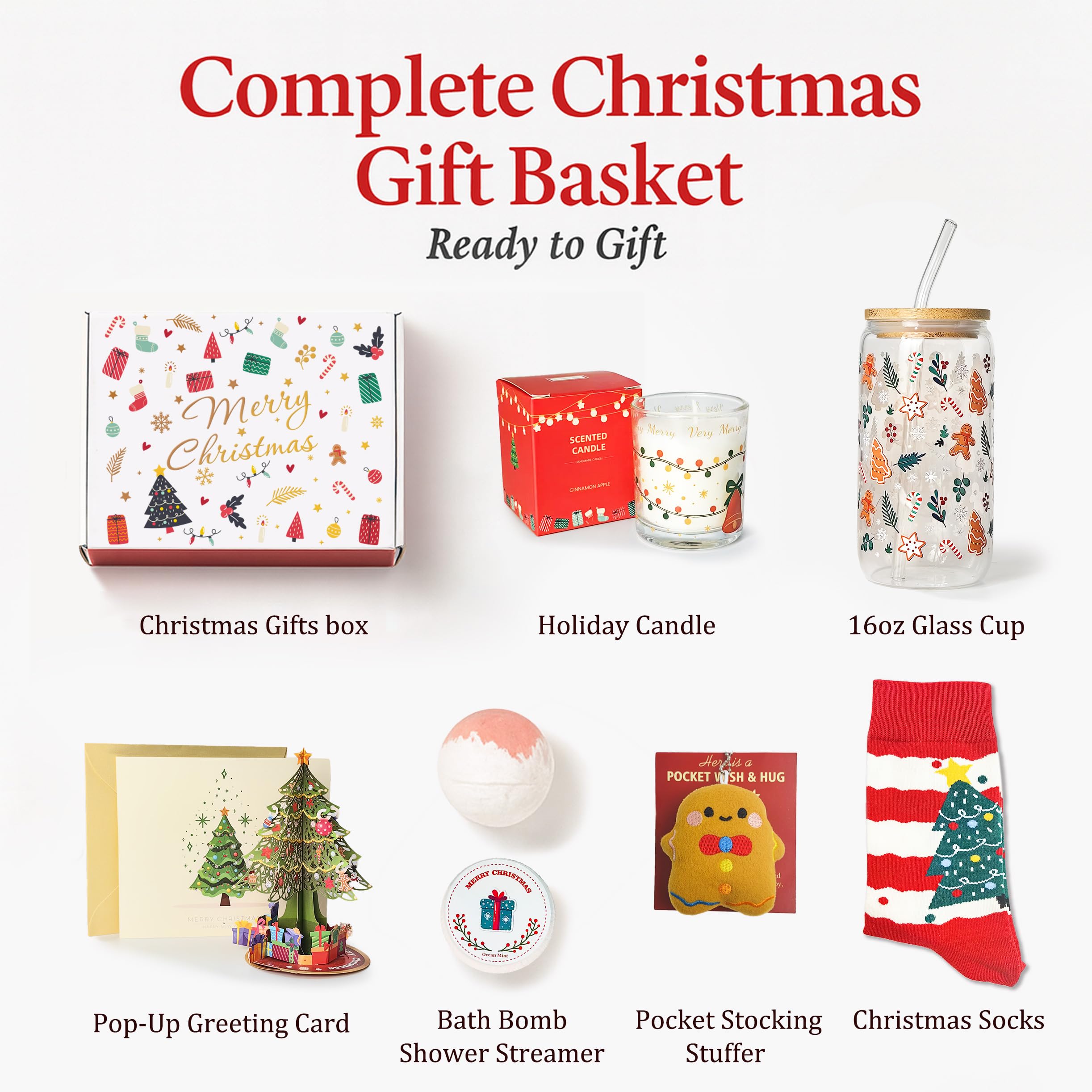 LUICONMO cozy Christmas socks for plush comfort on chilly nights.