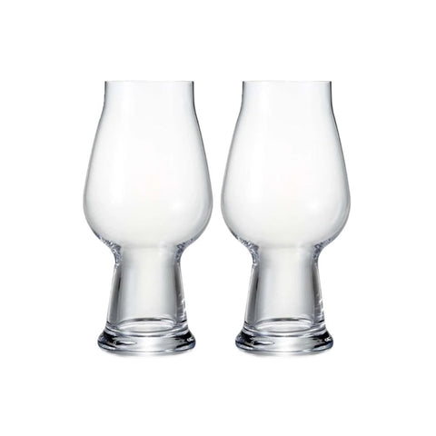 Luigi Bormioli Birrateque IPA glasses set enhances aroma and foam for IPAs