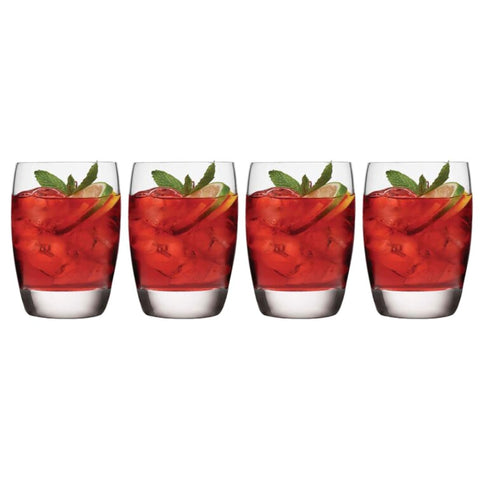 Luigi Bormioli Michelangelo 9oz whisky glass dishwasher-safe for easy cleanup after entertaining.