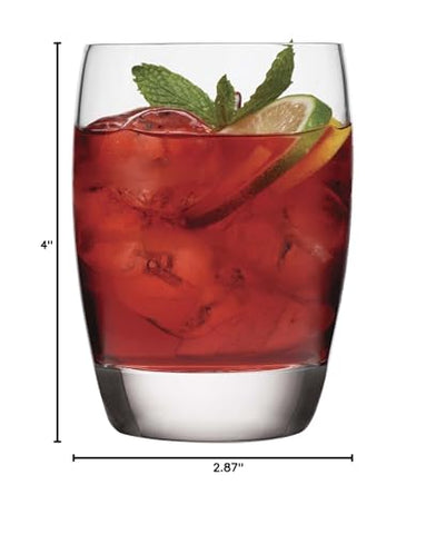 Luigi Bormioli Michelangelo 9oz whisky glass Italian craftsmanship inspires elegant table.