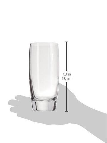 Luigi Bormioli Michelangelo Sparkx glass emphasizes crystal clarity and beverage color
