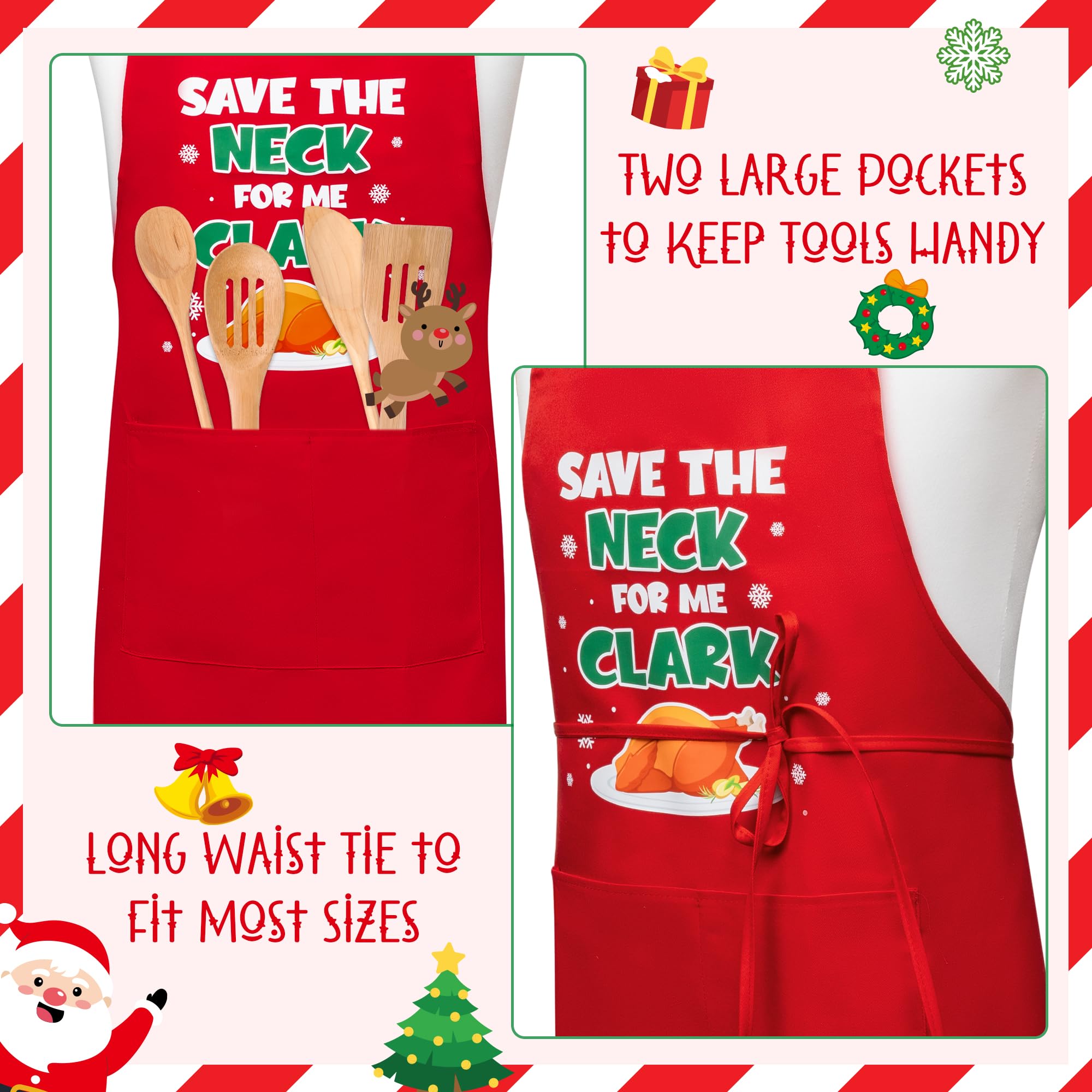 Luiqs Vens polyester aprons, machine washable, wrinkle-resistant, long-lasting kitchen wear.