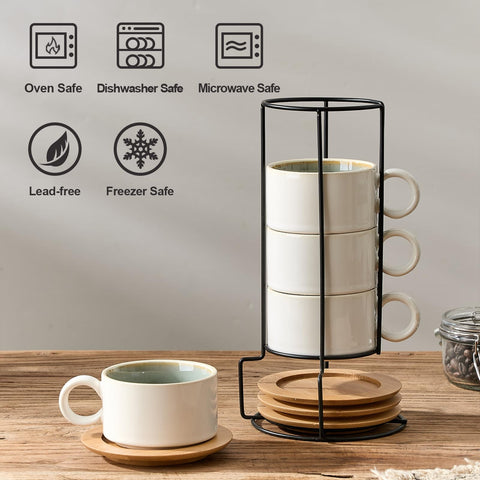 LUKA latte and tea service set for cozy home brewing.