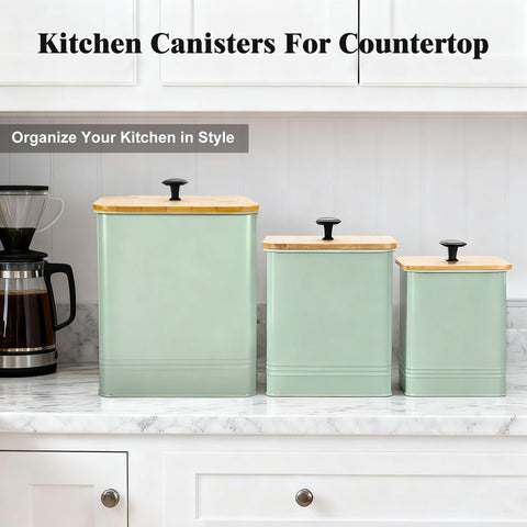 LUKMILEE small coffee tea jar for compact storage.