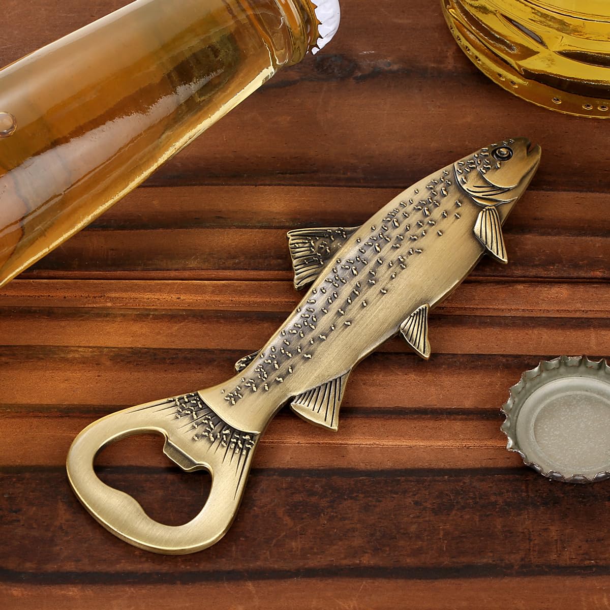 LULLEA trout gift bag presentation makes a ready-made present for anglers.