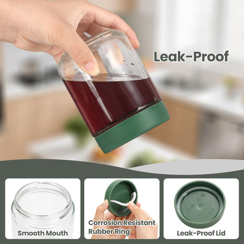 Lulonpon color-coded lids help quick content identification in fridge