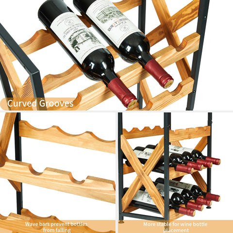 LUMAMU wave-board keeps bottles stable, reducing tilt and wobble