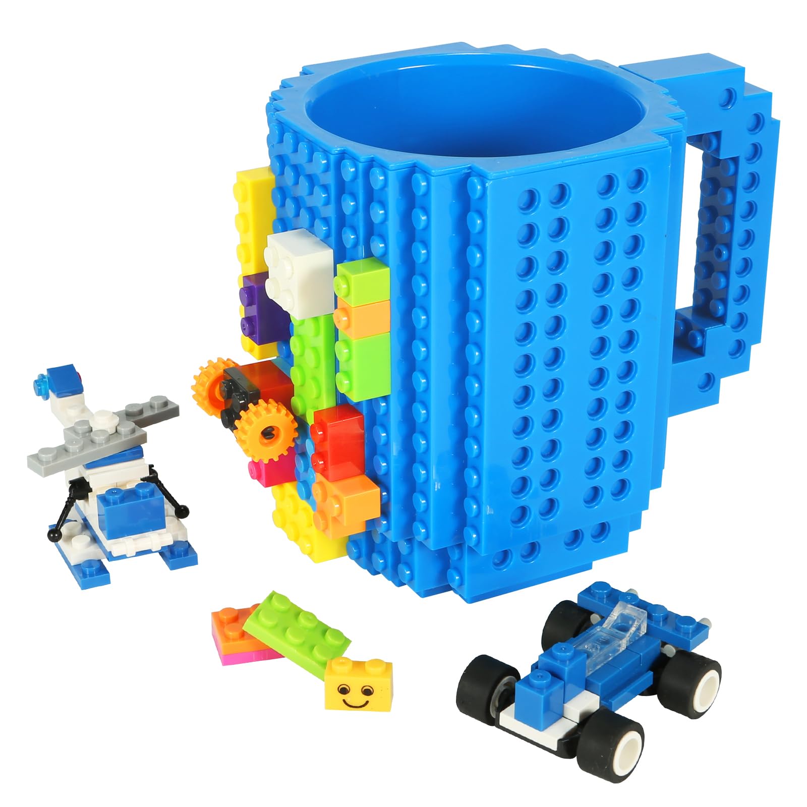 Lumsburry Build-on Brick Mug side blocks for personalization.