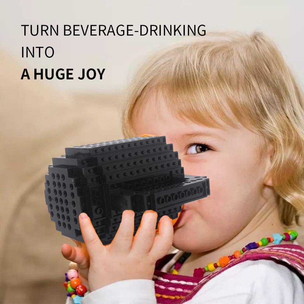Lumsburry Build-on Brick Mug BPA-free plastic supports safe, reusable coffee moments.