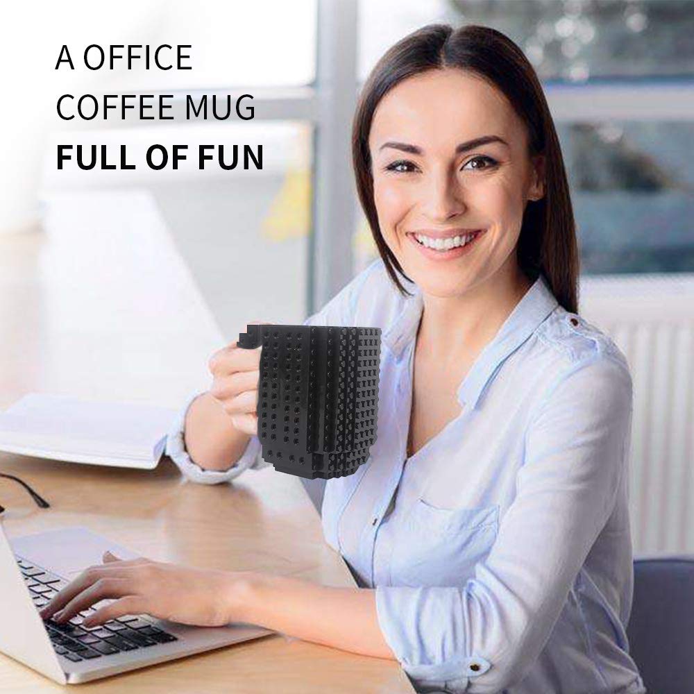 Lumsburry Build-on Brick Mug hand-wash care keeps colors vibrant.