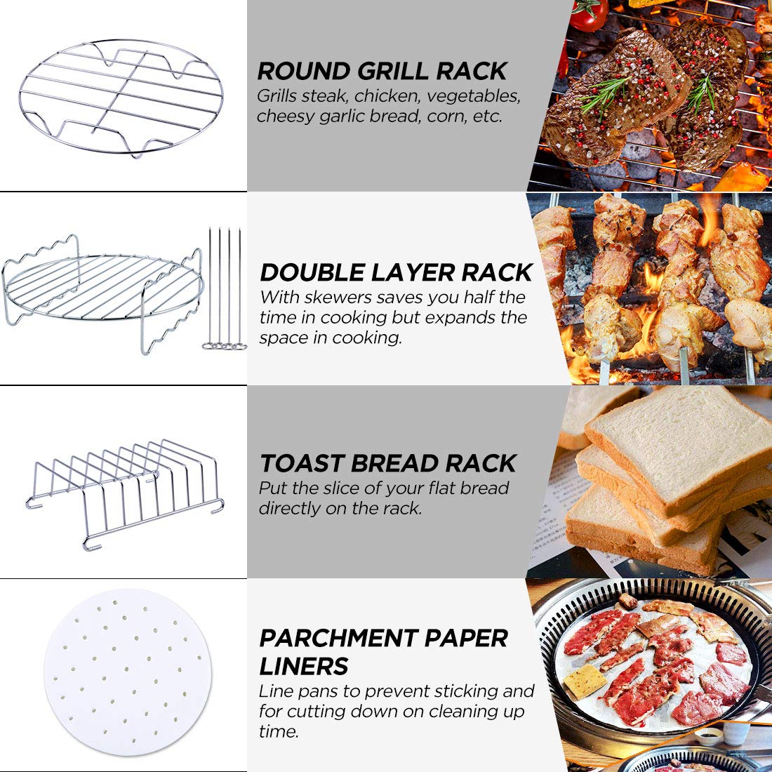 Lunaicorn pizza pan for air fryer delivers crisp crusts with little oil.