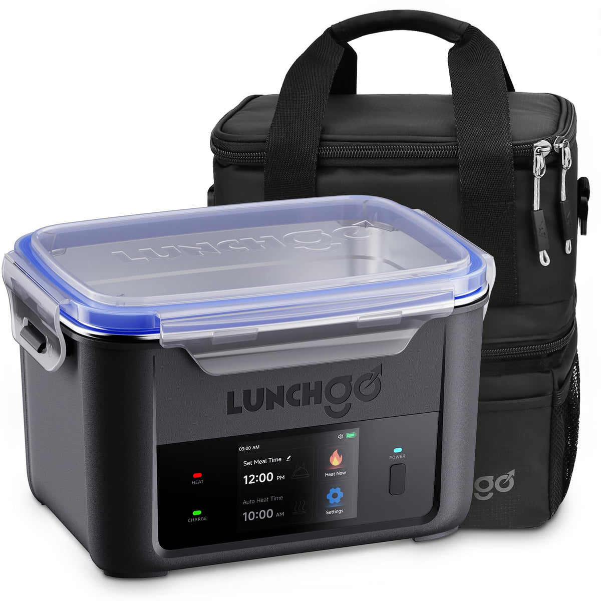 LunchGO G1 cordless heated lunch box for on-the-go hot meals
