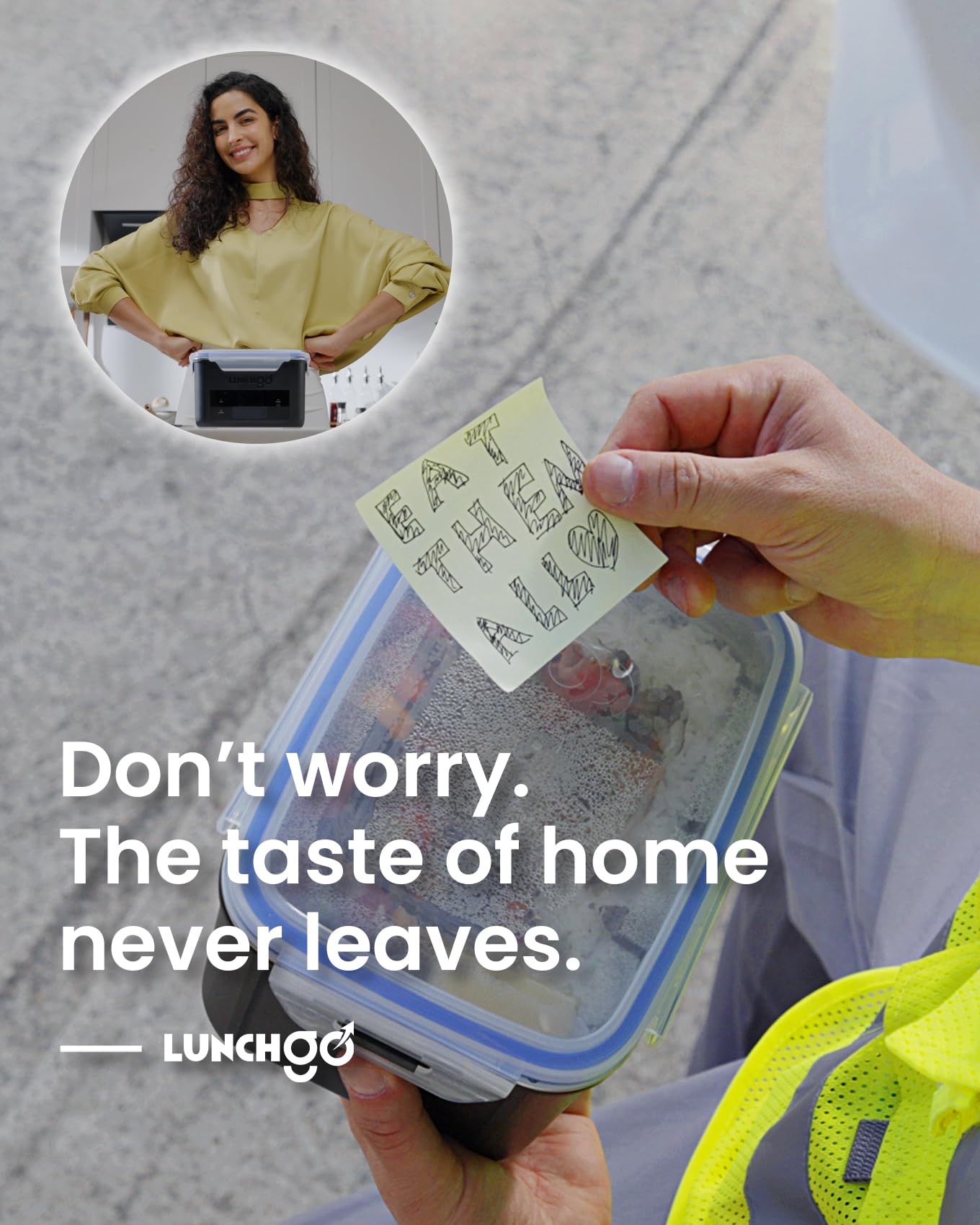 LunchGO G1 ideal for outdoor work and commuting