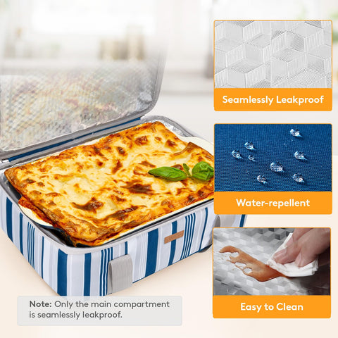 LUNCIA wide-opening design for easy loading and unloading.