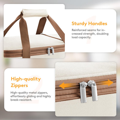 LUNCIA durable 600D fabric exterior withstands outdoor use during picnics