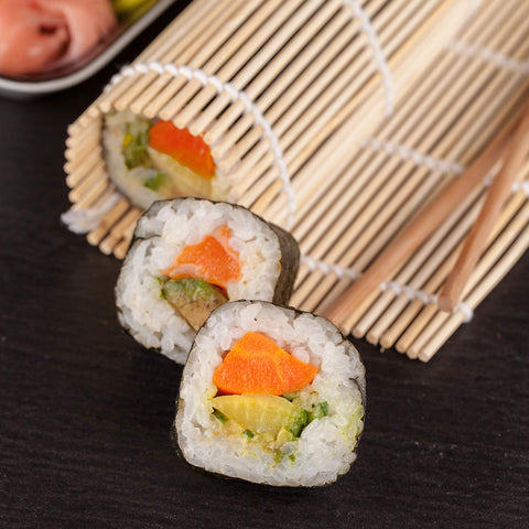 Luney avocado slicer simplifies avocado prep for sushi.
