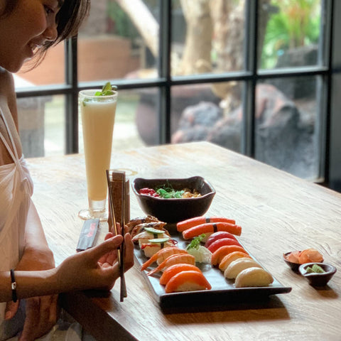 Luney chopsticks for comfortable, everyday use.