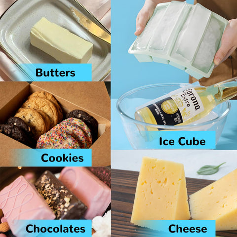 LUOFUAWEI silicone mold is dishwasher-safe for quick cleanup.